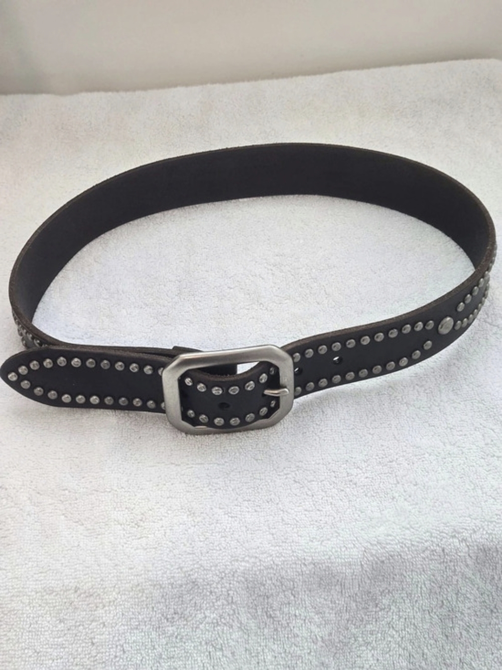 Lucky Brand Studded Black Belt